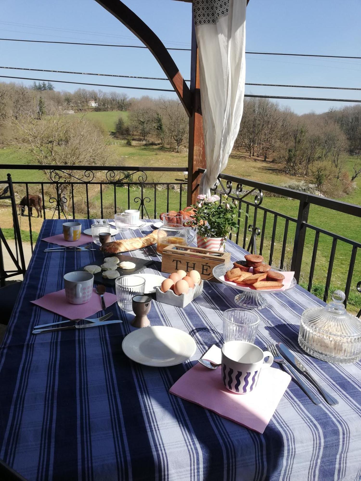 La Ferme Jarlan Bed & Breakfast Berganty Luaran gambar